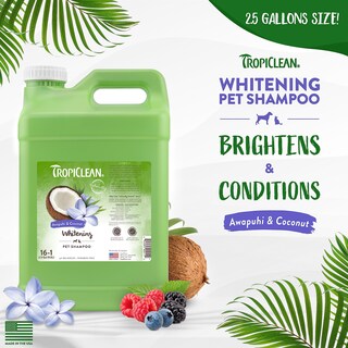 Foto 2 | Foto 2 | Champú Para Perros Tropiclean Awapuhi Coconut Whitening 9.5 L - Venta Internacional.