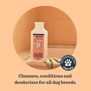 Foto 3 | Foto 3 | Champú Para Perros Mrs. Meyer's Clean Day 3 En 1 White Peach 414 Ml - Venta Internacional.