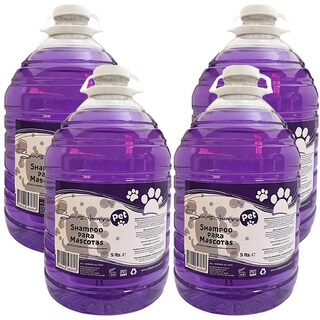 Foto 1 | Foto 1 | Shampoo Lavanda Romero 5l Pets Zoohugs Mxzfr-004 4 Piezass Color Violeta