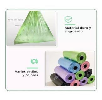 Foto 3 | Foto 3 | 690 Bolsas Sanitarias BELUG Multicolor 46 Rollos para Recoger Heces de Perro
