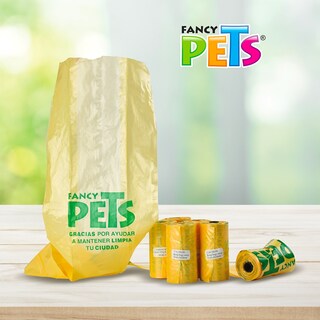 Foto 3 | Foto 3 | Bolsas Plásticas para Recoger Desechos Fancy Pets 6 Rollos 120 Piezas