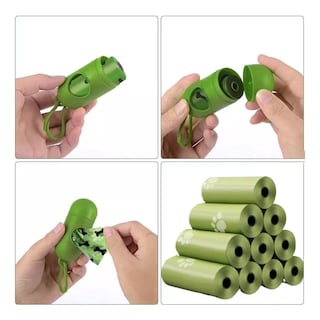 Foto 3 | Foto 3 | Kit 675 Bolsas Sanitarias De Perro Para Recoger Heces Eo Safe Imports Esi-11571 Verde