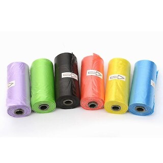 Foto 2 | Foto 2 | Bolsas De Basura Para Excrementos De Mascotas, 10 Rollos, 15 Unidades Por Rollo, Color Morado - Venta Internacional.