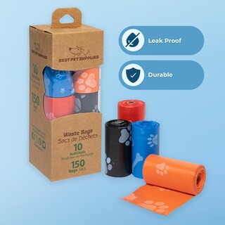 Foto 3 | Foto 3 | Bolsas Para Excrementos De Perro, Los Mejores Suministros Para Mascotas (150 Bolsas), A Prueba De Fugas - Venta Internacional.