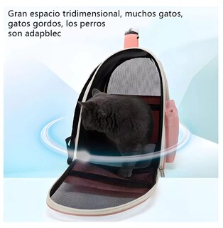 Foto 3 | Foto 3 | Mochila Transportadora Bolsa Mascota Perro Gato Viaje Chica