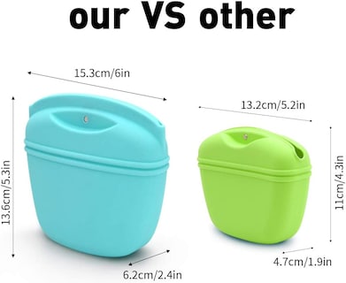 Foto 1 | Foto 1 | Bolsa Portátil De Silicona Huoguo Para Golosinas Para Perros Con Cierre Magnético - Venta Internacional.