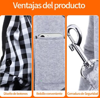 Foto 4 | Foto 4 | Mochila Xtellar Premium Para Mascotas Con Arnés Seguro Y Multiusos Para Viajes