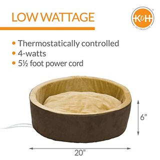 Foto 2 | Foto 2 | Cama Térmica Para Gatos K&h Pet Products Thermo-kitty Bed Large - Venta Internacional.