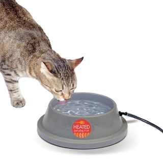 Foto 1 | Foto 1 | Cuenco De Agua Caliente K&h Pet Products Thermal-bowl 960 Ml, Gris - Venta Internacional.