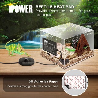 Foto 5 | Foto 5 | Alfombrilla Térmica Para Reptiles Ipower De 4 Pulgadas Con Controlador De Temperatura - Venta Internacional.