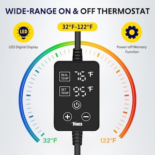 Foto 4 | Foto 4 | Almohadilla Térmica Ipower 15 X 20 Cm 8 W Con Termostato Ajustable - Venta Internacional.