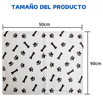 Foto 2 | Foto 2 | Xtellar - Lujo De Tapete Refrescante Para Perros Grandes Y Mascotas 90x50 - Colchón De Hielo De Verano Ultra-confortable Suave
