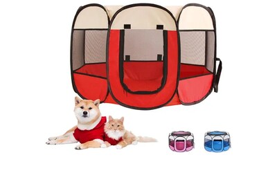 Foto 1 | Foto 1 | Corral De Lujo Xtellar Para Mascotas: Perros Gatos Y Conejos - Casa Plegable De 74cm