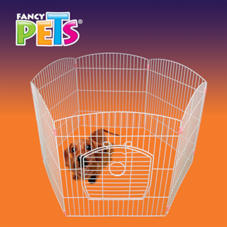 Foto 2 | Foto 2 | Corral Hexagonal para Perro Fancy Pets DY065 Blanco con Puerta de Acceso