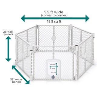 Foto 5 | Foto 5 | North States Petyard: Recinto Para Mascotas Con Cierre De 6  - Venta Internacional.
