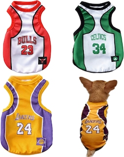 Foto 3 | Foto 3 | Chaleco De Baloncesto De Verano Huoguo De Ropa Para Perros, Paquete De 3, Para Chihuahua - Venta Internacional.