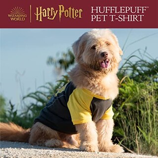 Foto 2 | Foto 2 | Camiseta Para Mascotas Harry Potter Hufflepuff, Talla Mediana, Para Perro - Venta Internacional.