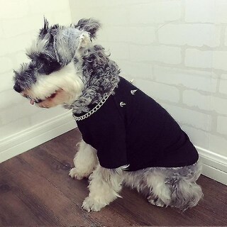 Foto 2 | Foto 2 | Dog Apparel - Chaleco De Verano Para Perros, Estilo Prickly Punk, Talla M, Color Negro - Venta Internacional.