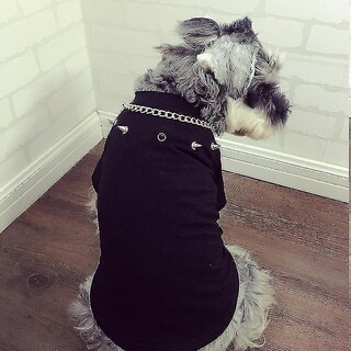 Foto 5 | Foto 5 | Dog Apparel - Chaleco De Verano Para Perros, Estilo Prickly Punk, Talla M, Color Negro - Venta Internacional.