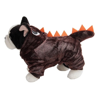 Foto 2 | Foto 2 | Ropa De Felpa Con Capucha Y Estampado De Dinosaurios Para Mascotas - Venta Internacional.