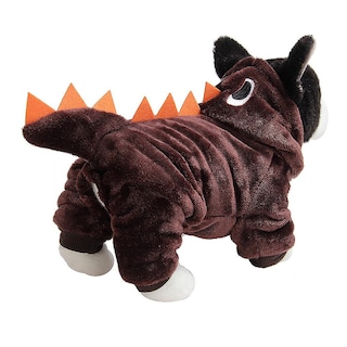 Foto 3 | Foto 3 | Ropa De Felpa Con Capucha Y Estampado De Dinosaurios Para Mascotas - Venta Internacional.