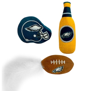 Foto 2 | Foto 2 | Set De Juguetes De Felpa Para Gatos De Los Philadelphia Eagles De La Nfl Con Hierba Gatera - Venta Internacional.