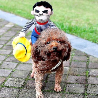 Foto 4 | Foto 4 | Disfraz De Perro Huoguo, Chaqueta Vaquera De Halloween Para Perros - Venta Internacional.
