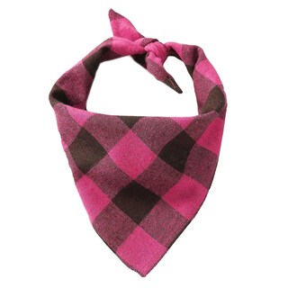 Foto 1 | Foto 1 | Bufanda De Algodón Con Estampado A Cuadros Huoguo Para Mascotas - Venta Internacional.