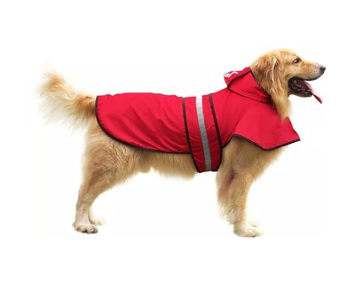 Foto 2 | Foto 2 | Impermeable Con Capucha Para Perros Talla Xl