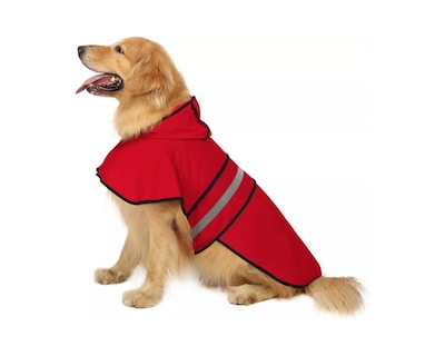 Foto 3 | Foto 3 | Impermeable Con Capucha Para Perros Talla Xl