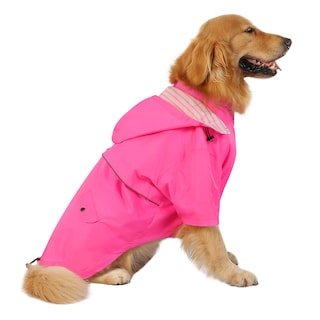 Foto 1 | Foto 1 | Chubasquero Para Perros Hde De Doble Capa Impermeable Con Capucha Para Perros - Venta Internacional.