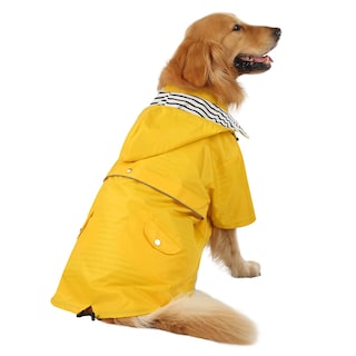 Foto 4 | Foto 4 | Chubasquero Hde Para Perros De Doble Capa Con Cremallera Y Capucha Para Perros - Venta Internacional.