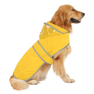 Foto 2 | Foto 2 | Chubasquero Hde Para Perros Con Capucha Transparente, Impermeable Y Reflectante Para Niños Pequeños - Venta Internacional.