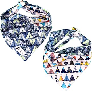 Foto 7 | Foto 7 | Kit 3 Bandanas Artesanales Para Perro Bff 036-tipi Paliacate Doble Vista 6 Looks Diferentes.