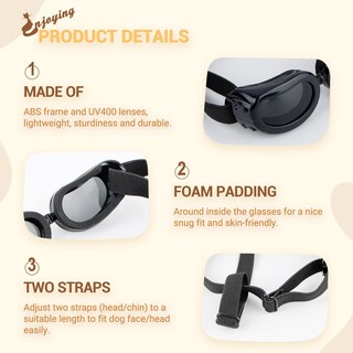 Foto 3 | Foto 3 | Gafas De Sol Para Perros Con Protección Uv Para Razas Pequeñas - Venta Internacional.