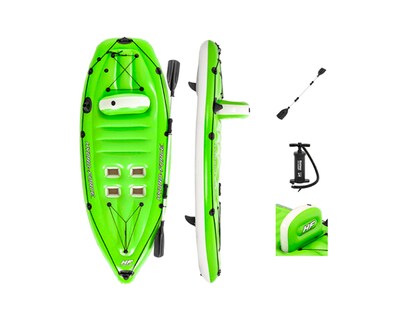 Foto 1 | Foto 1 | Lancha Inflable Hydro-force 65097 con Remo 270 cm color Verde