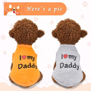 Foto 2 | Foto 2 | Ropa Para Perros Huoguo, Verano, Sin Mangas, Mezcla De Algodón Para Niños Pequeños - Venta Internacional.