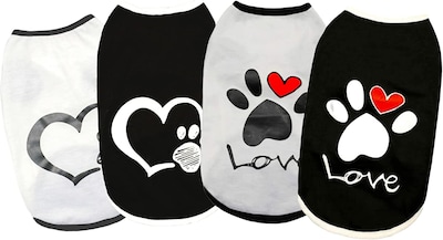 Foto 5 | Foto 5 | Ropa Para Perros Huoguo Para Perros Pequeños Chihuahua Yorkies, Juego De 4 - Venta Internacional.