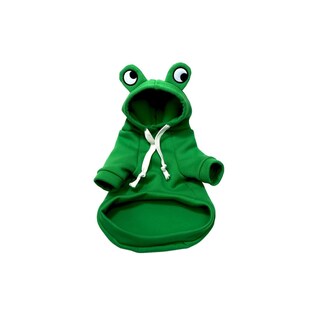 Foto 1 | Foto 1 | Sudadera Estilo Rana Para Mascota Tallla M Eo Safe Imports Esi-16273 Verde