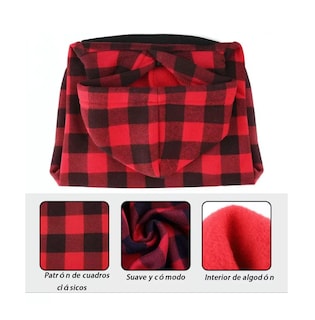 Foto 2 | Foto 2 | Suéter Con Capucha Para Perros Talla Eg Eo Safe Imports Esi-16276 Rojo