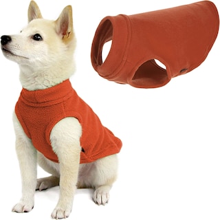 Foto 1 | Foto 1 | Suéter Para Perro Gooby, Chaleco De Forro Polar Elástico, Color Calabaza, Para X-small - Venta Internacional.