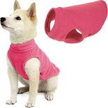 Chaleco Polar Elástico Gooby Para Perros De Tamaño Mediano, Color Rosa - Venta Internacional.