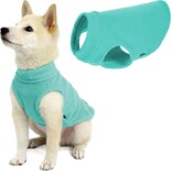 Suéter Para Perros Gooby, Chaleco De Forro Polar Elástico, Color Menta, Para Perros De Tamaño Mediano - Venta Internacional.