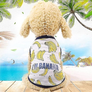 Foto 1 | Foto 1 | Camiseta Y Falda Para Mascotas Con Estampado De Frutas, Talla Xxl (vest-banana) - Venta Internacional.