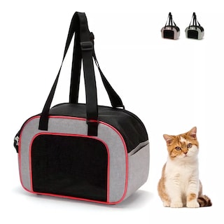 Foto 3 | Foto 3 | Mochila Transportadora Eo Safe Imports Esi-7836 para Perro y Gato Portátil Plegable Rojo