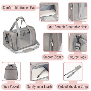 Foto 3 | Foto 3 | Transportadora Para Mascotas Mr. Pen Para Perros Y Gatos De Hasta 6,8 Kg - Venta Internacional