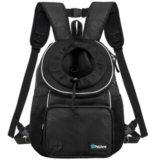 Foto 1 | Foto 1 | Mochila Transportadora De Pecho Para Mascotas Petami Ajustable Para Perros Y Gatos - Venta Internacional.