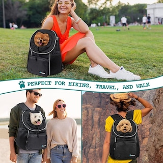 Foto 6 | Foto 6 | Mochila Transportadora De Pecho Para Mascotas Petami Ajustable Para Perros Y Gatos - Venta Internacional.