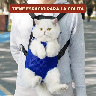 Foto 6 | Foto 6 | Cangurera Transportadora Color Azul Para Perro Y Gato Talla S