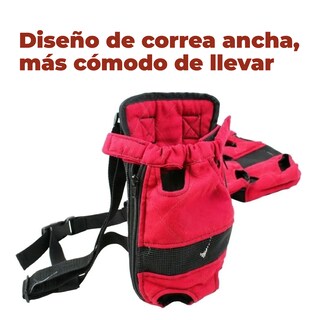Foto 4 | Foto 4 | Cangurera Transportadora Para Perro Y Gato Color Rojo Talla Grande